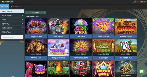roaring 21 casino review.